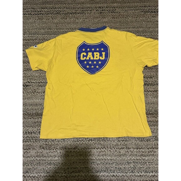 Vintage Nike Gray Tag Club Atlético Boca Juniors Soccer Futbol CABJ Size XL - Picture 2 of 5